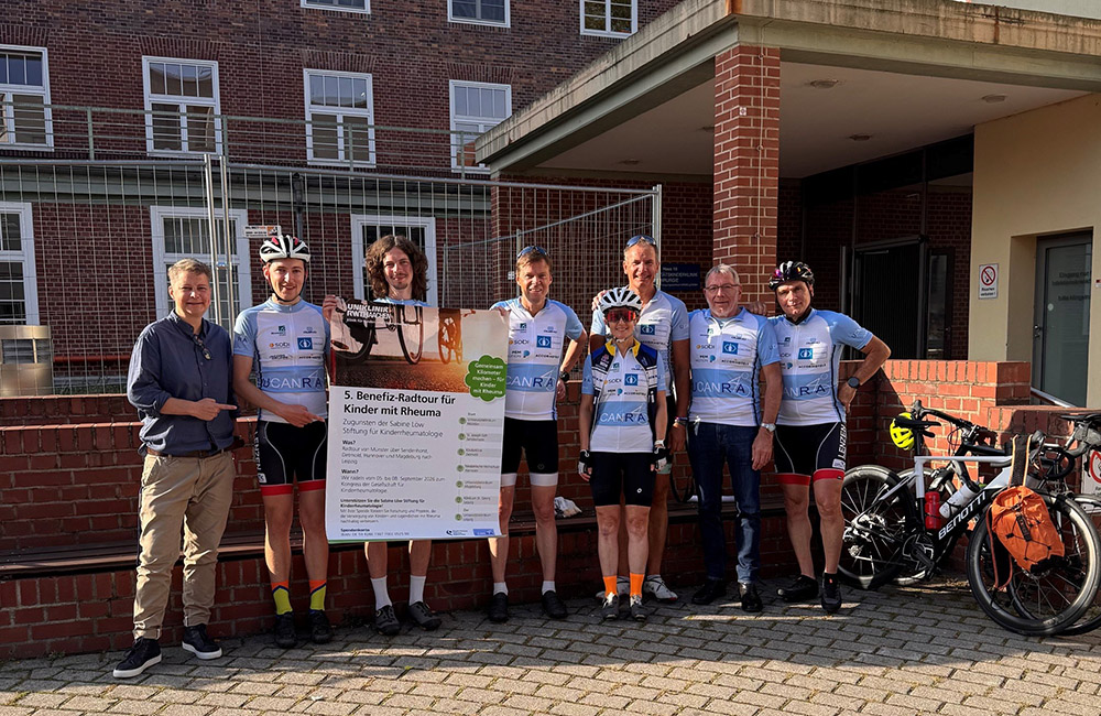 Benefizradtour für Kinder mit Rheuma nach Leipzig (c) UMMD